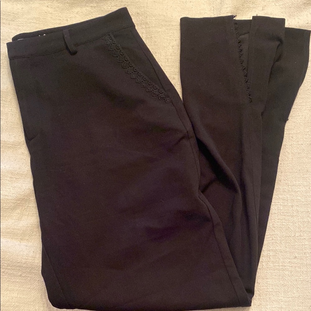 NA-KD LACE DETAIL SUIT PANTS